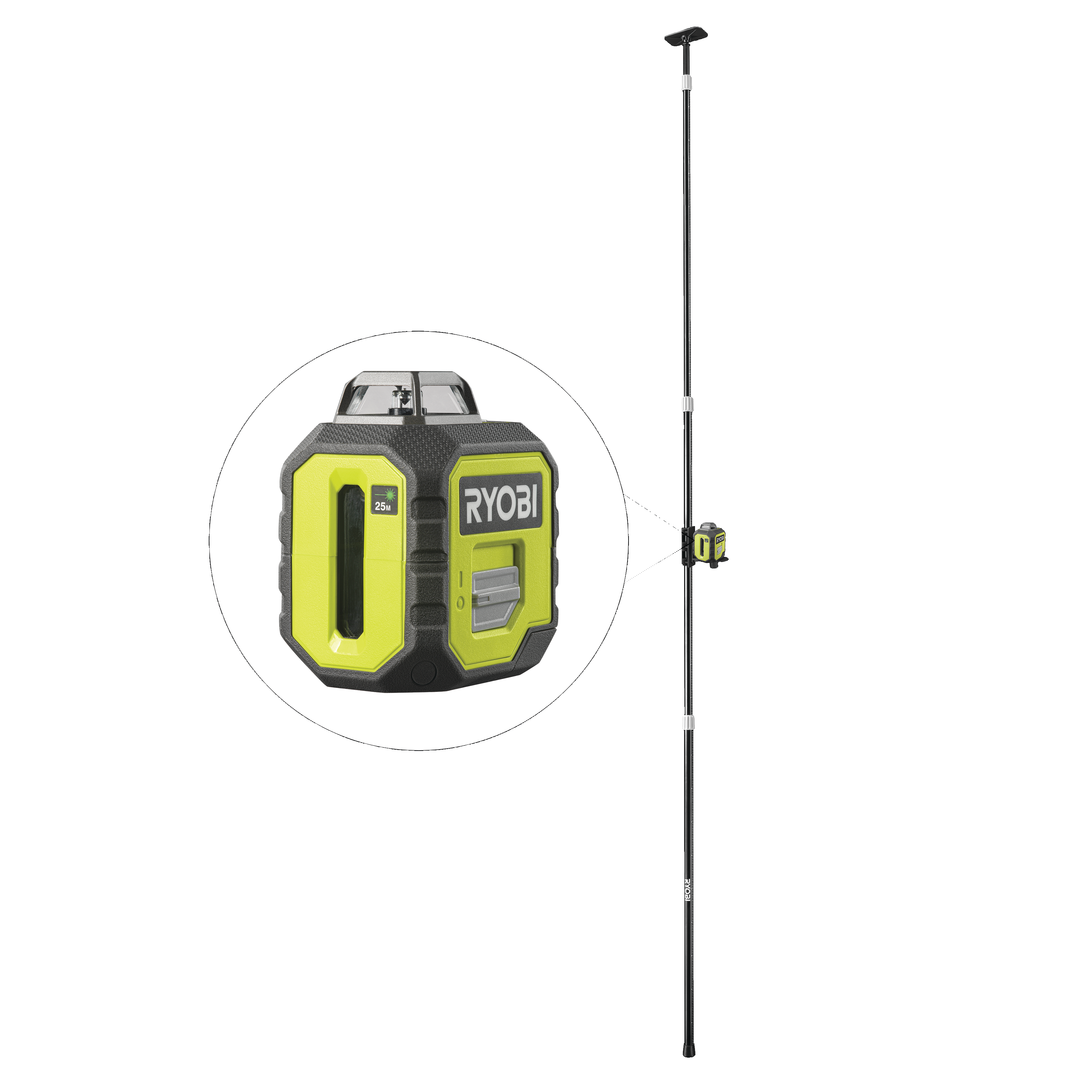 360° rohelise joonlaseri komplekt
