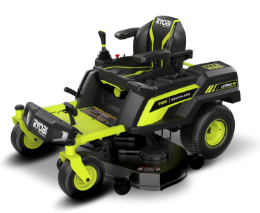72 V bezoglīšu motora 137 cm nulles apgrieziena zāles pļāvējs